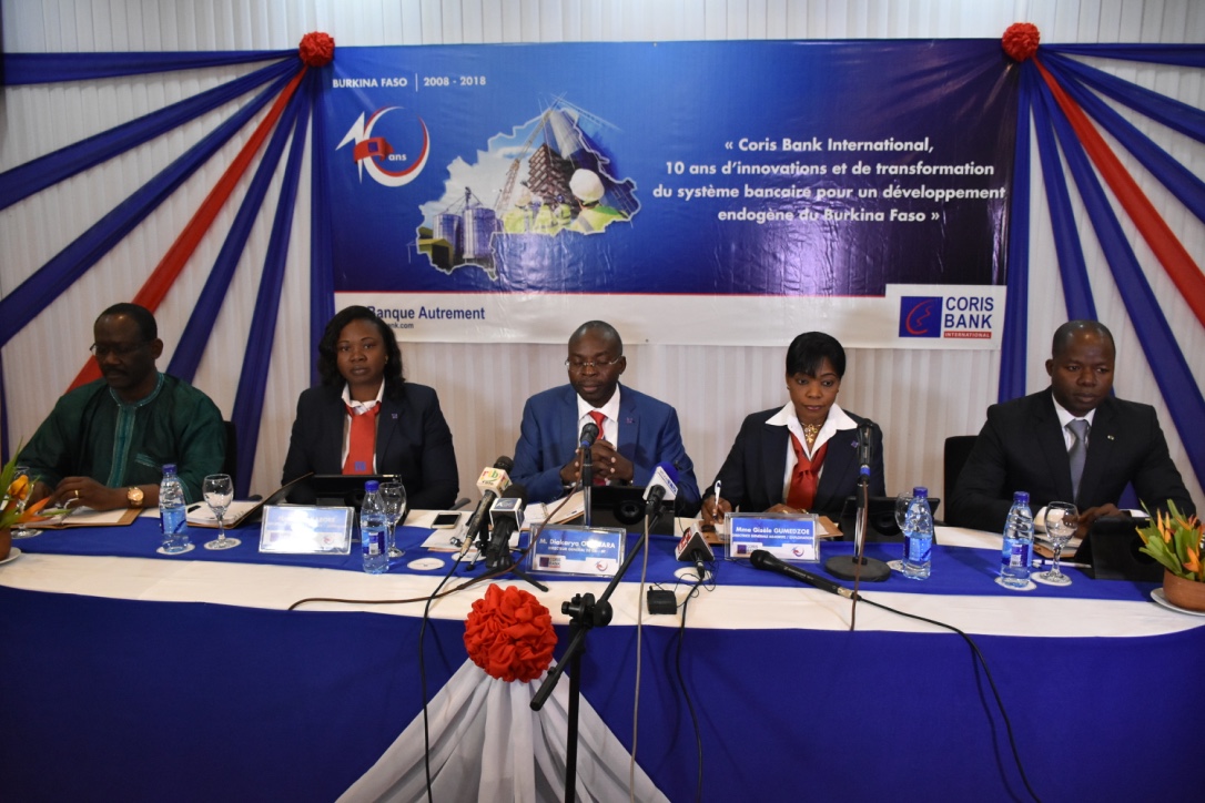 Noces d’étain de Coris Bank International :  10 ans et 2000 milliards pour les PME-PMI