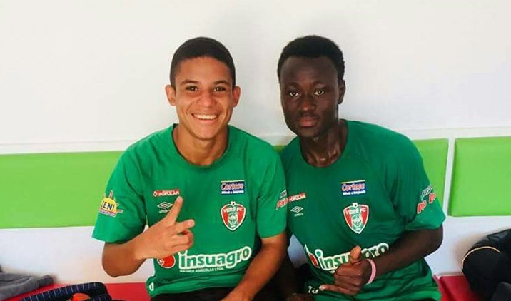  Football : Un gamin de Larlé (USO) au Brésil