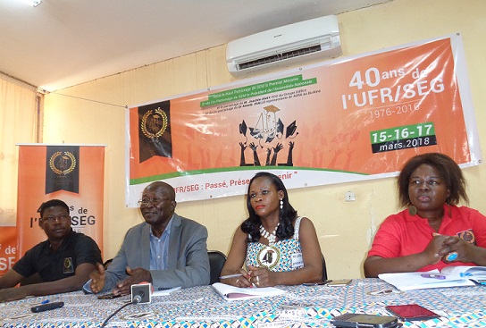 Enseignement : L’UFR/SEG commémore ses noces d’émeraude Enseignement : L’UFR/SEG commémore ses noces d’émeraude