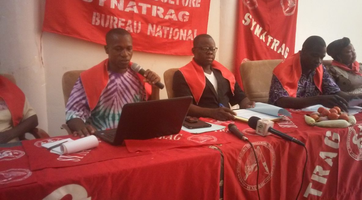 Campagne agricole annuelle : Le SYNATRAG se désengage de la distribution des intrants et des équipements agricoles Campagne agricole annuelle : Le SYNATRAG se désengage de la distribution des intrants et des équipements agricoles