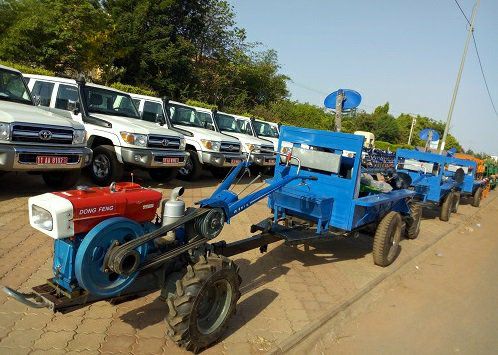 Remise  de matériels agricoles aux producteurs :  Un bon samaritain nommé Jacob Ouédraogo
