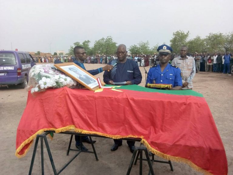Ouagadougou : le préfet d’Oursi inhumé hier au cimetière de Gounghin