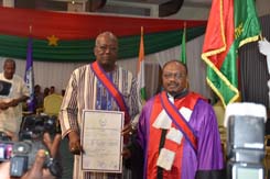 Cinquantenaire du CAMES : Roch élevé à la Dignité de Grand-Croix