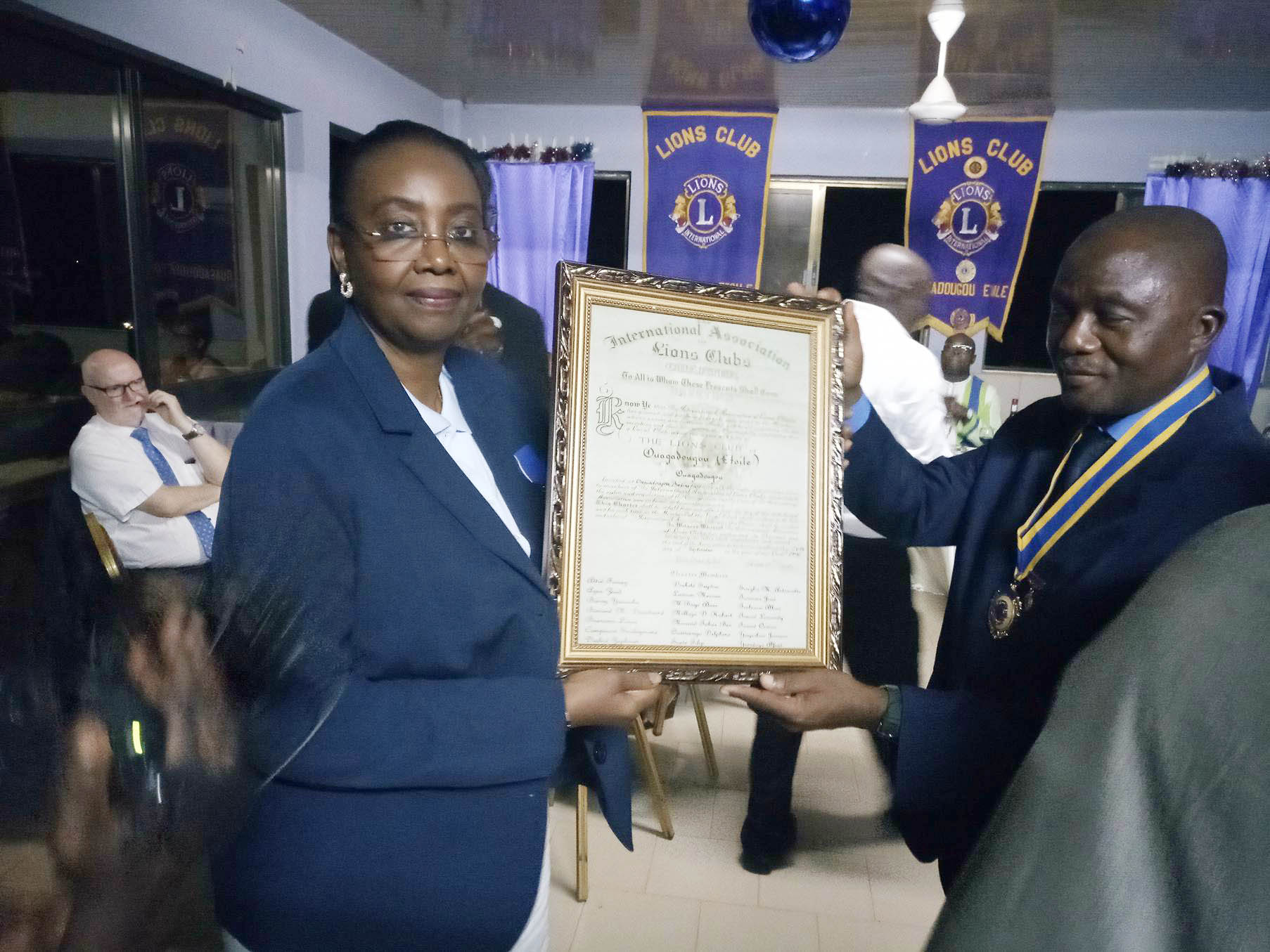 Lions club Ouagadougou Etoile : Mariama Sow, nouvelle présidente