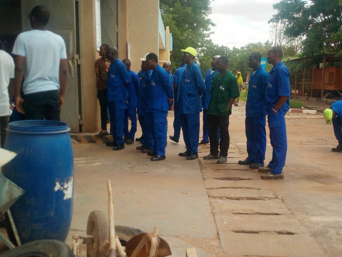 Mouvement d’humeur au CCVA : Les agents dénoncent les mauvaises conditions de travail Mouvement d’humeur au CCVA : Les agents dénoncent les mauvaises conditions de travail