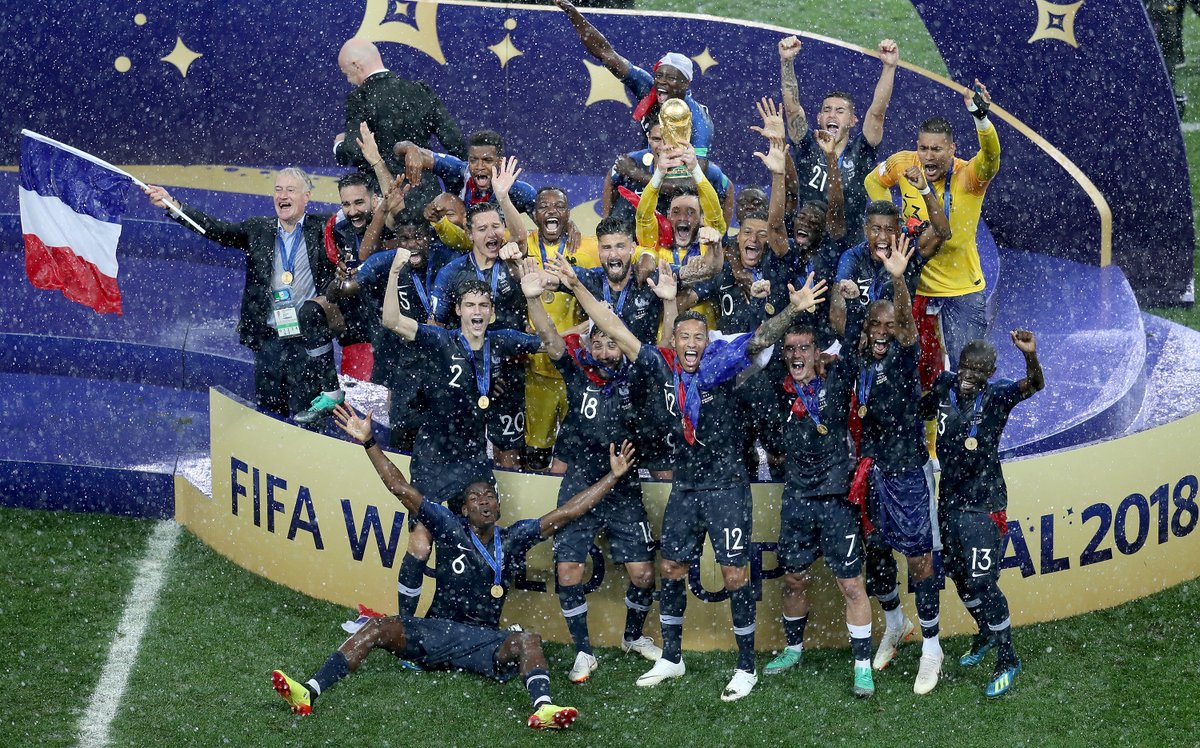 Finale coupe du monde Russie 2018 : Flamboyante Croatie,  FORMIDA-BLEU  France !