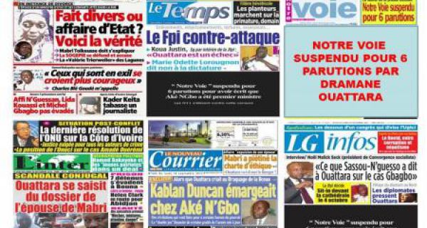 Médias ivoiriens : Problèmes de là-bas et d’ici