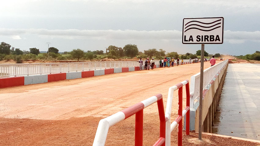 Inauguration du pont de la Sirba : Finis les drames et les angoisses Inauguration du pont de la Sirba : Finis les drames et les angoisses