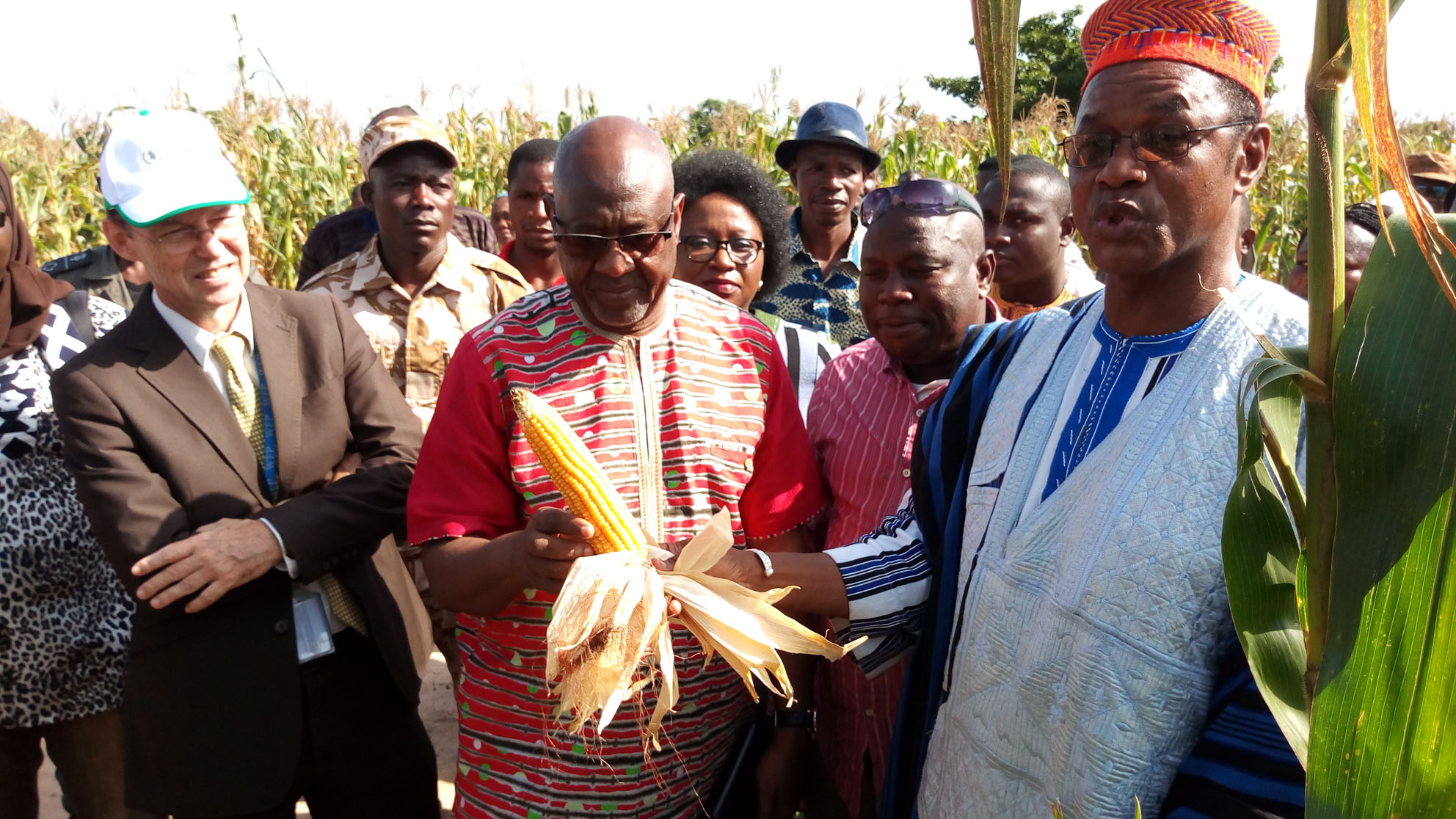 Campagne agricole 2018 : Le ministre Jacob in situ dans  la ferme du Larlé Naaba Tigré