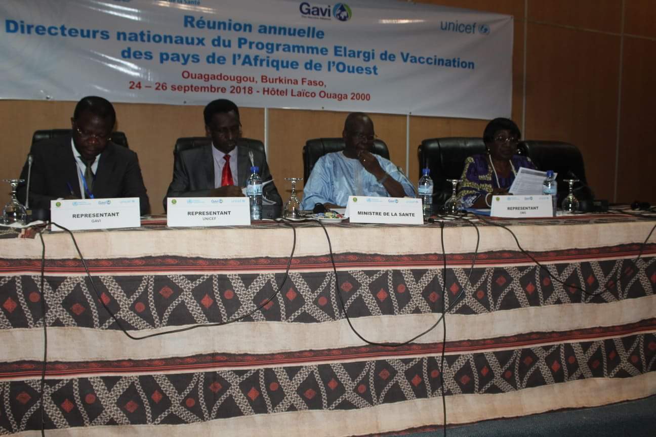 Programme élargi de vaccination : Les directeurs nationaux se concertent à Ouagadougou