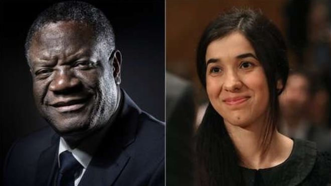 Dr Dénis Mukwege et l’activiste Nadia Murad nobélisés de la Paix 2018 : Un désavœu des crimes sexuels de guerre des mater dolorosa