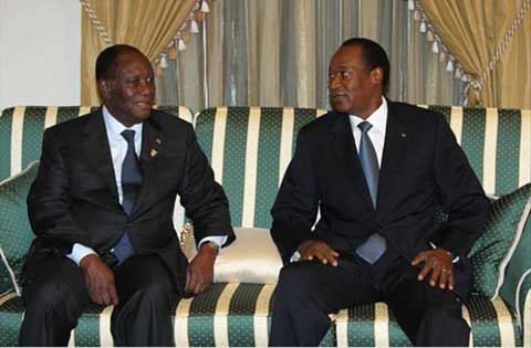 Côte d’Ivoire : ce que Blaise et ADO se sont dit Côte d’Ivoire : ce que Blaise et ADO se sont dit