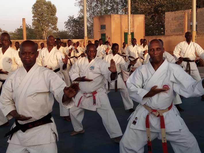 Fédération burkinabè de karaté-do Stage technique : Une semaine de haut niveau !