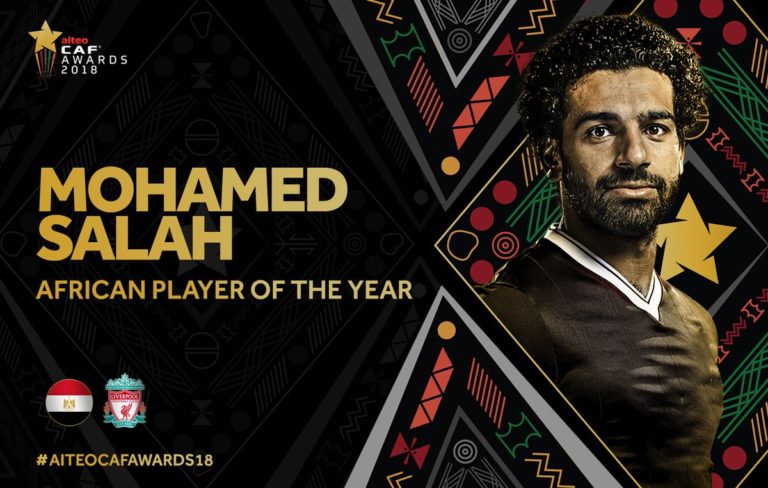 Football : Mohamed Salah  Ballon d’Or  africain pour la deuxième année de suite