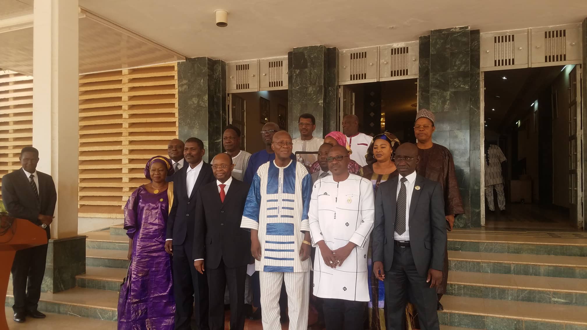 Primature : Christophe Dabiré reçoit le FMI et le CIP UEMOA Primature : Christophe Dabiré reçoit le FMI et le CIP UEMOA