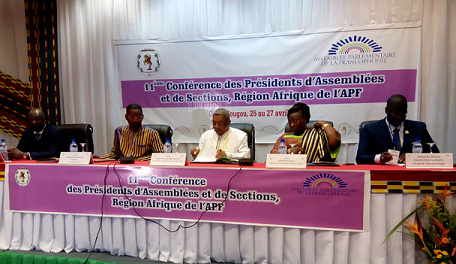 11e conférence des présidents de l’APF : La question sécuritaire à l’ordre du jour
