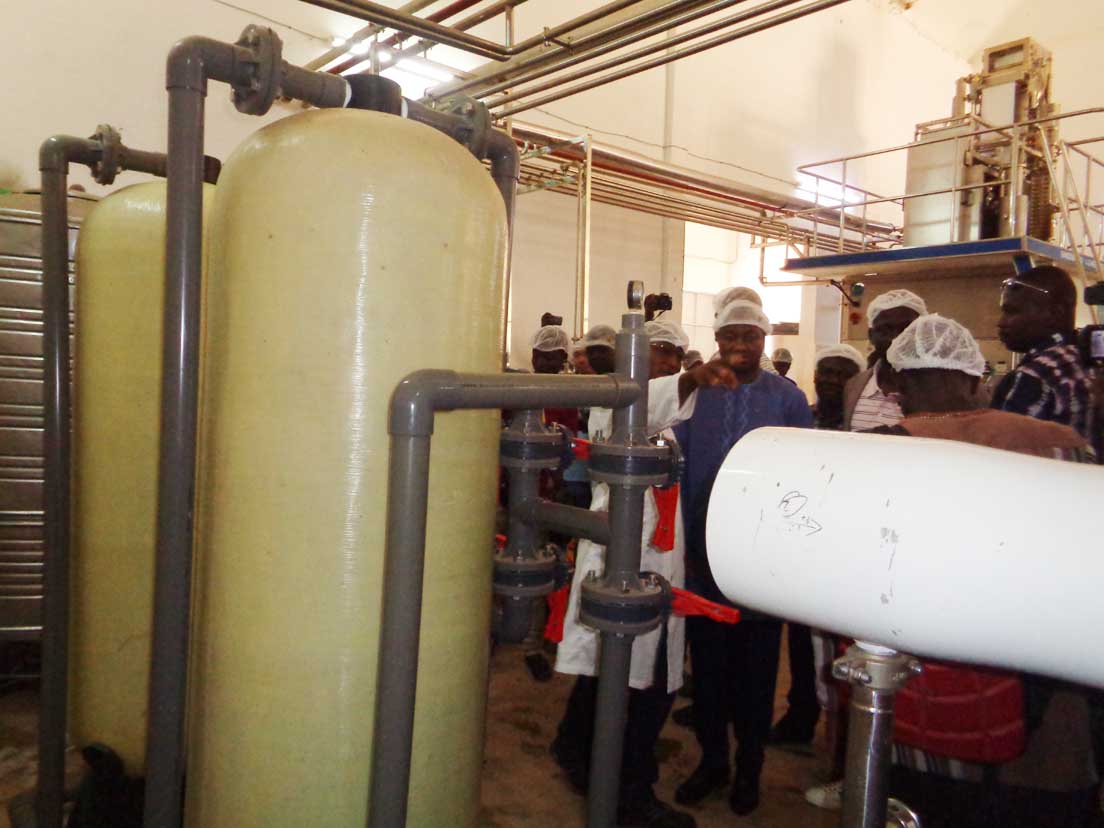 Lancement de la semaine de l’industrie burkinabè :  Le ministre du Commerce visite Delicio