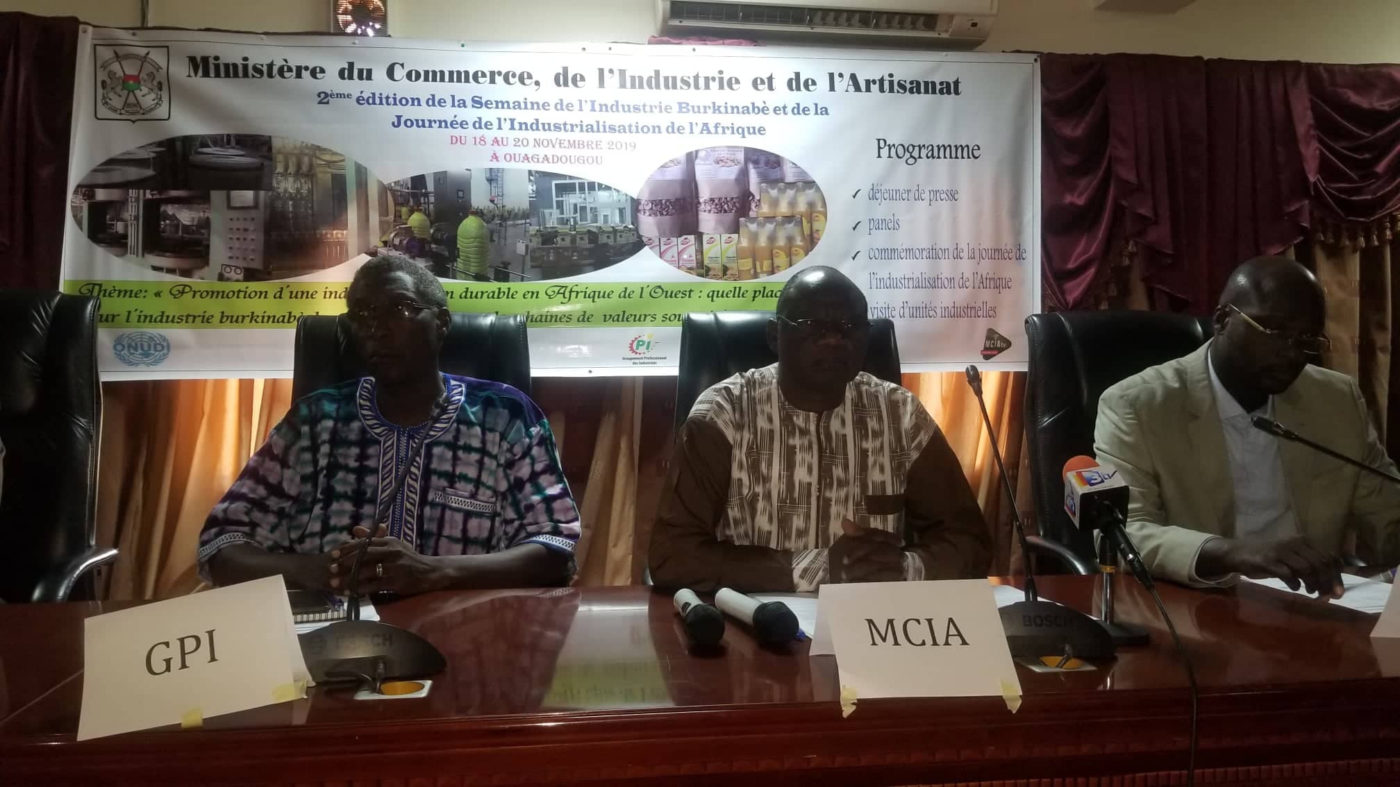 2e édition de la semaine de l’industrie burkinabè : Trouver les solutions aux maux qui minent le secteur