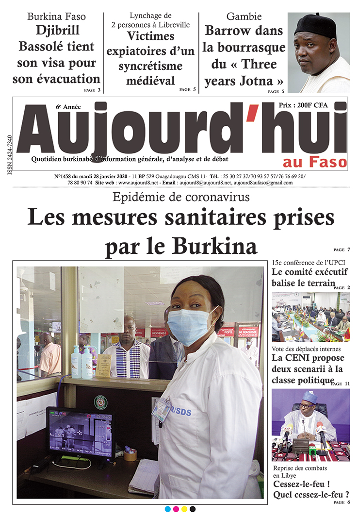 A la Une du 28 janvier 2020