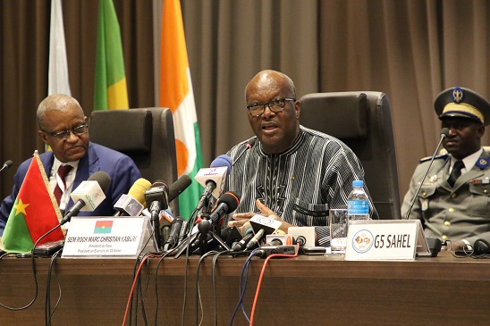 Présidence en exercice du G5 Sahel :Roch Marc Christian Kaboré passe la main après une année d’engagement soutenu Présidence en exercice du G5 Sahel :Roch Marc Christian Kaboré passe la main après une année d’engagement soutenu