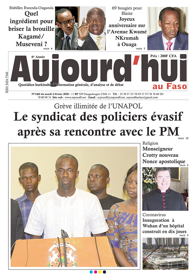 A la Une du 4 février 2020