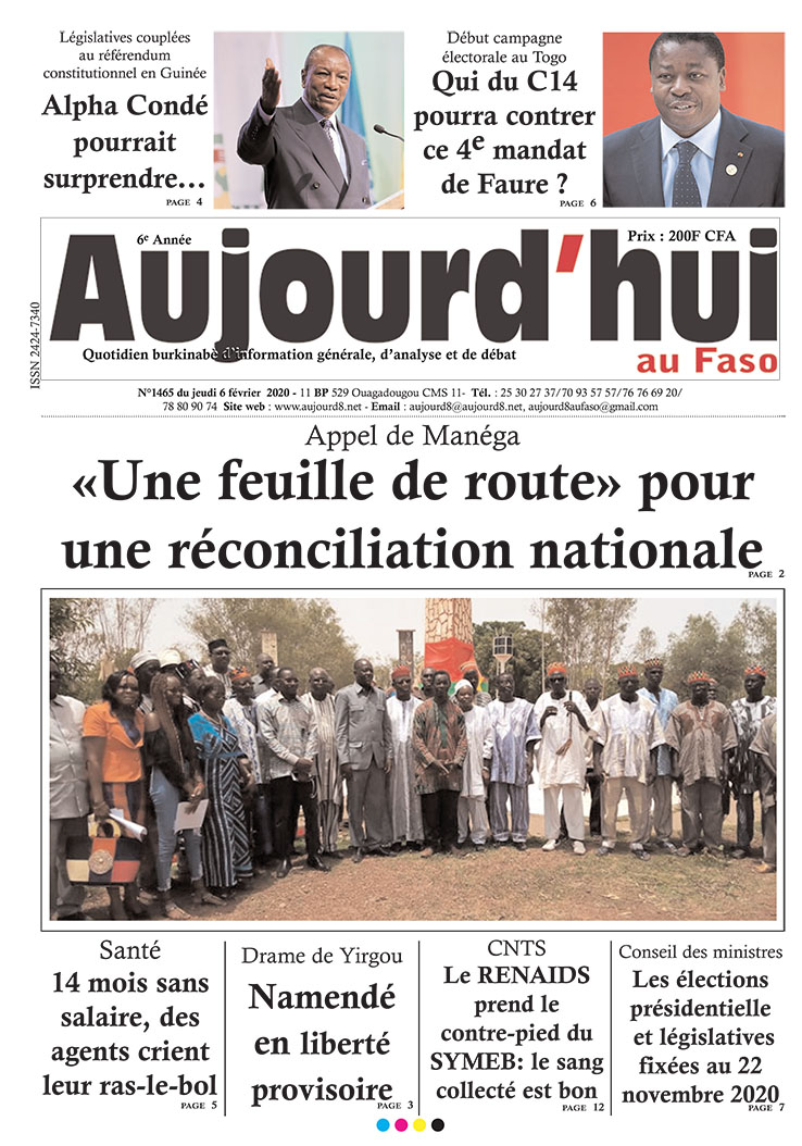 A la Une du 6 février 2020