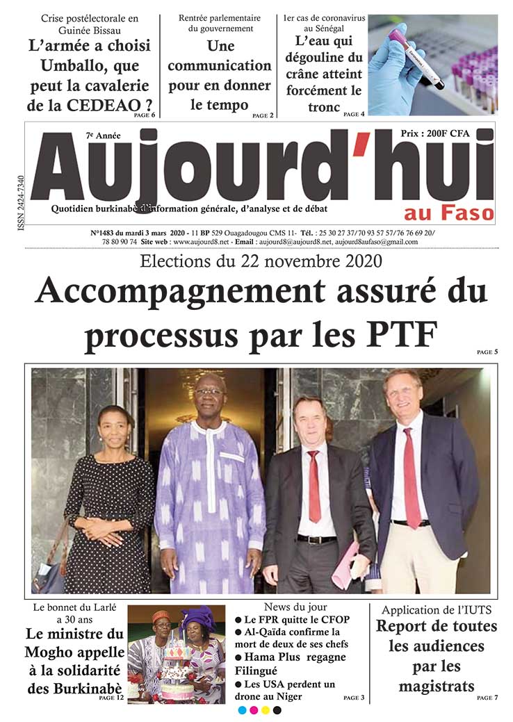 A la Une du 3 mars 2020