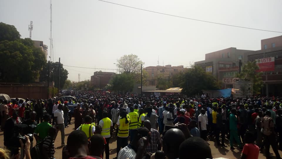 Marche anti-IUTS au Burkina : Montée du mercure social : orage ou fine pluie ?