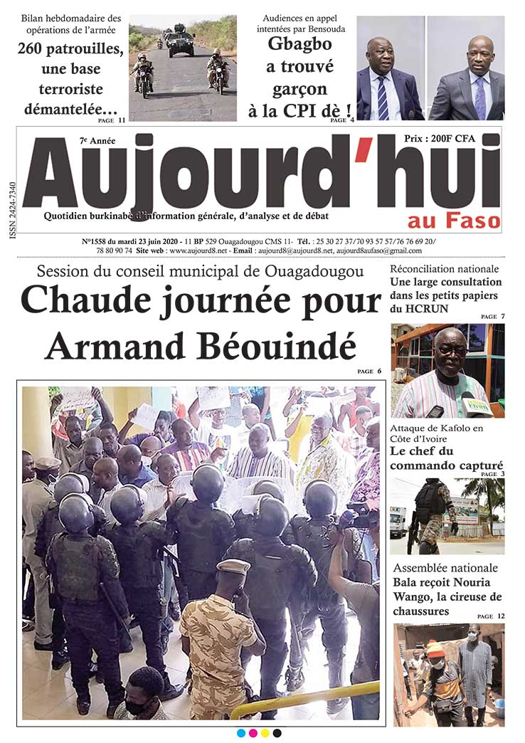 A la Une du 23 juin 2020