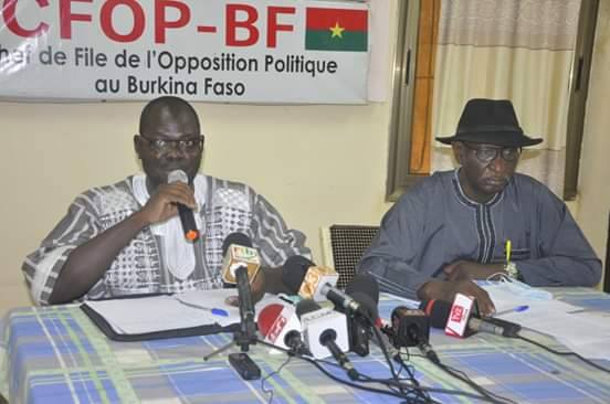 L’Opposition à propos de l’investiture de Roch : «Bouter le MPP hors de Kosyam est une question de survie nationale» L’Opposition à propos de l’investiture de Roch : «Bouter le MPP hors de Kosyam est une question de survie nationale»