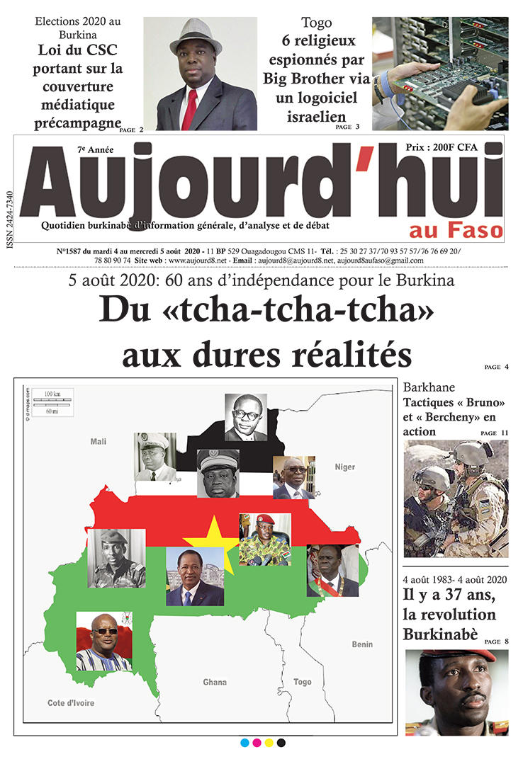 A la Une du 5 août 2020