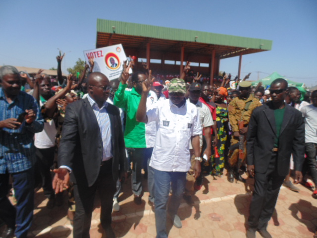 Campagne électorale à Dédougou : «Nous sommes partis par la rue, mais on reviendra par les urnes»