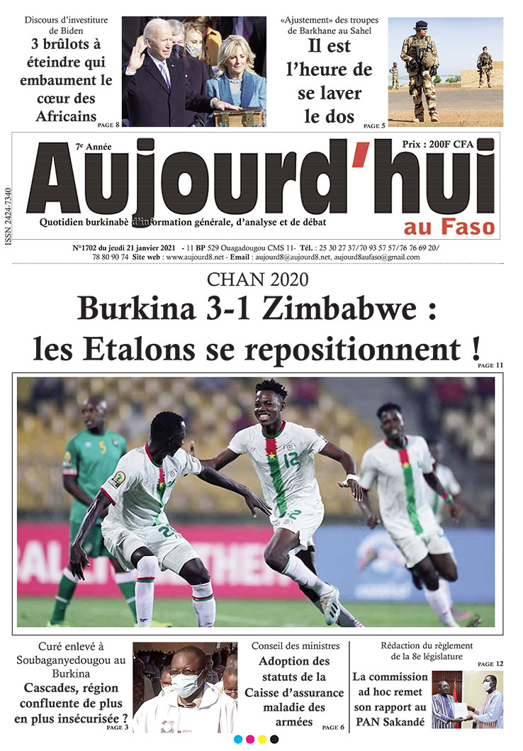 A la Une du 21 janvier 2021