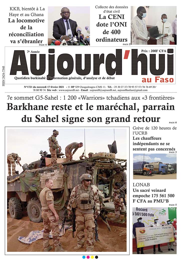 A la Une du 17 février 2021