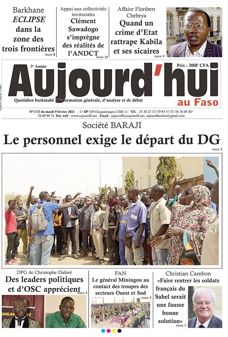 A la Une du 9 février 2021