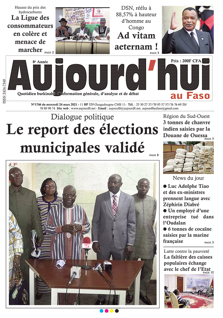 A la Une du 24 mars 2021