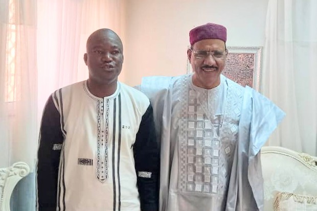 Politique : notre DP reçu en audience par  le Président Bazoum