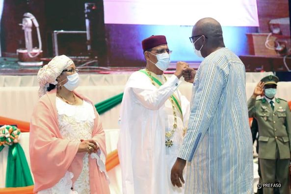 Niger: Roch s’engage à travailler avec  le président Bazoum