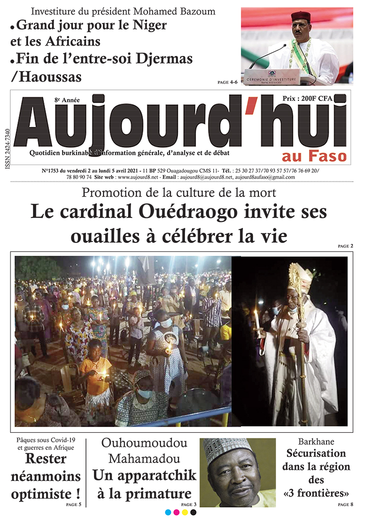 A la Une du 5 avril 2021