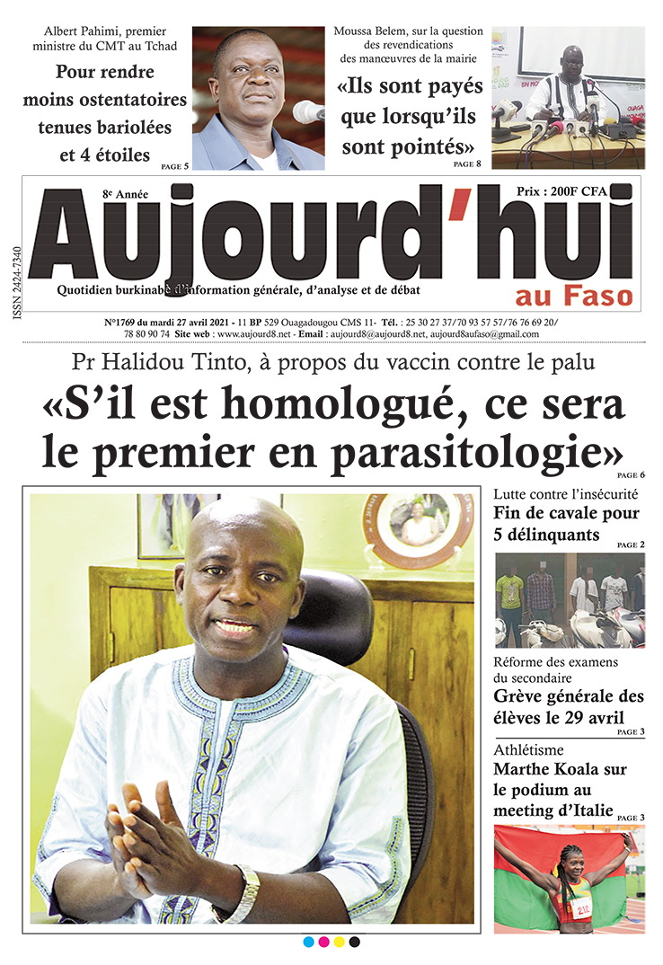 A la Une du 27 avril 2021