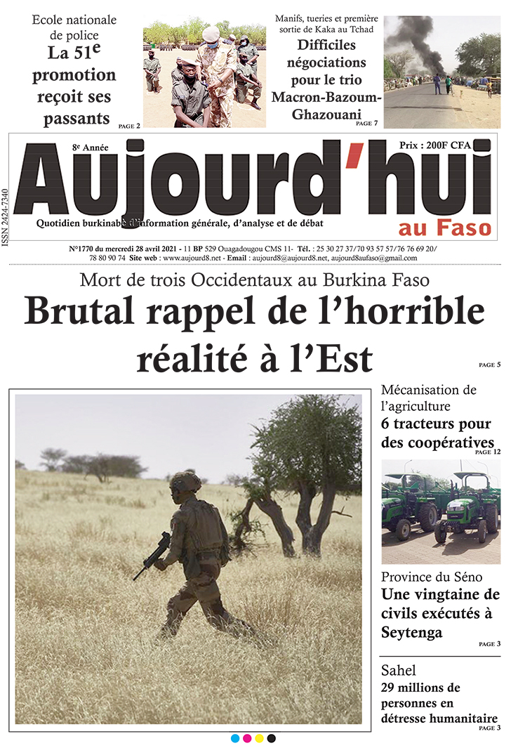 A la Une du 28 avril 2021