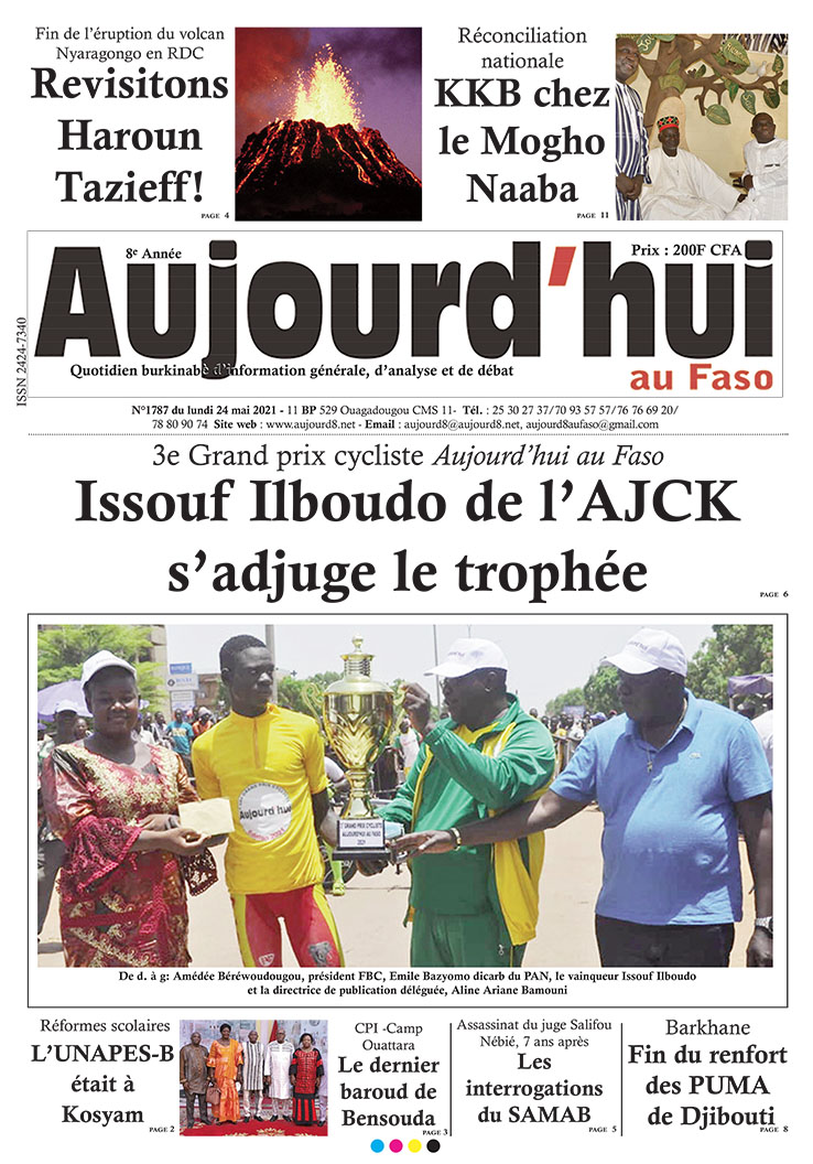 A la Une du 25 mai 2021