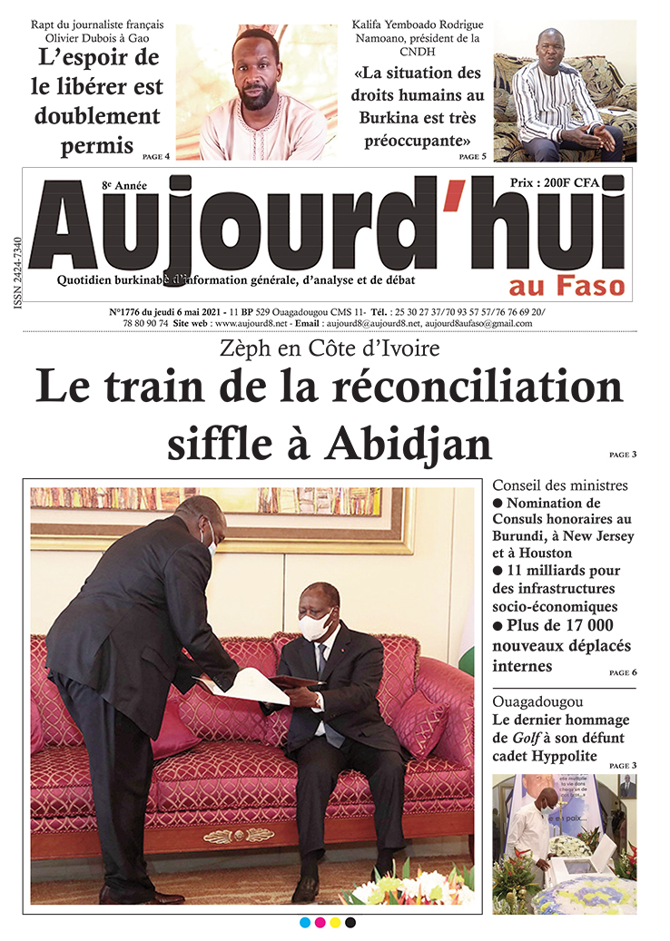 A la Une du 6 mai 2021