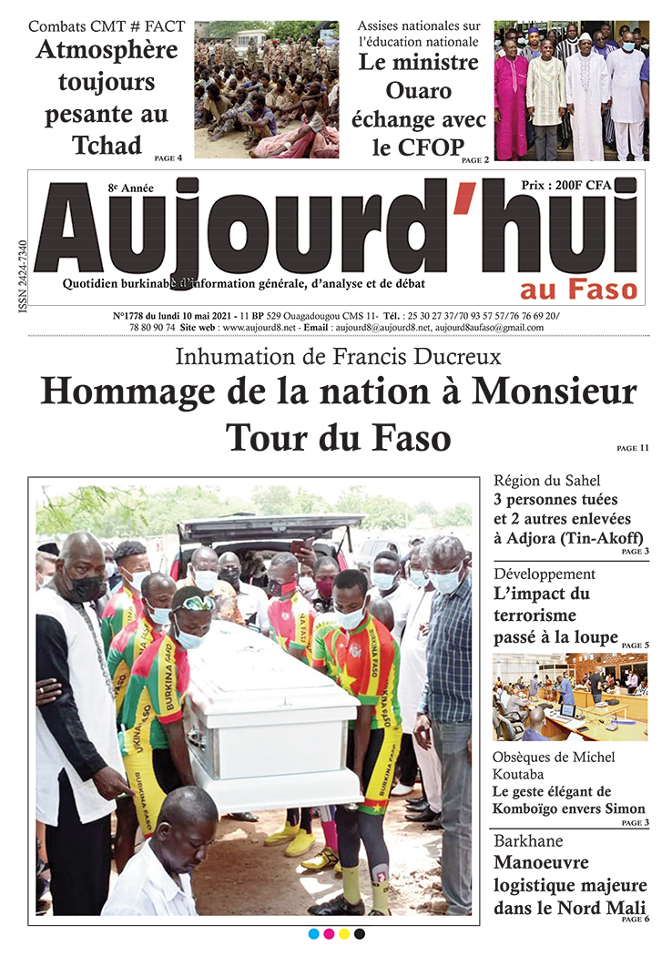 A la Une du 10 mai 2021