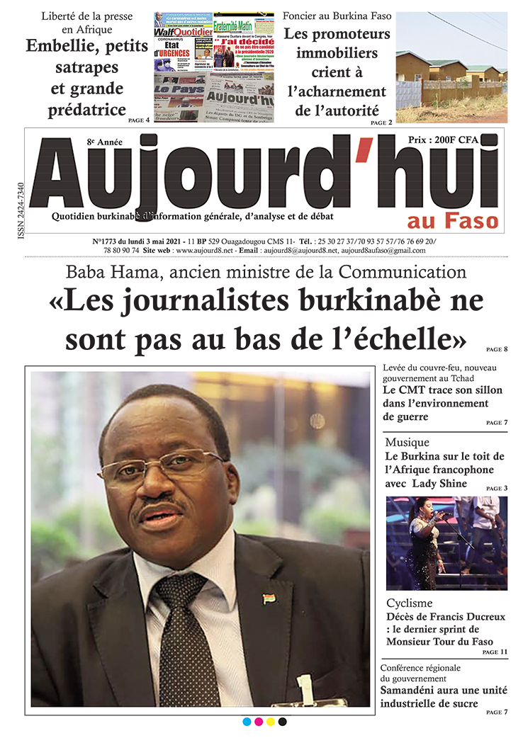 A la Une du 3 mai 2021