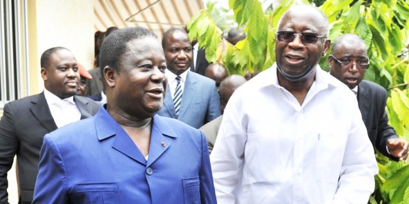 Gbagbo chez Bedié à Daoukro : De nouvelles épousailles entre la carpe et la tortue Gbagbo chez Bedié à Daoukro : De nouvelles épousailles entre la carpe et la tortue