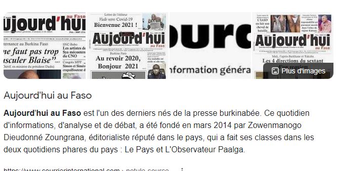 Aujourd’hui au Faso a 8 ans : Au fil d’insurrection, de coups d’Etat, Transitions  et mandats de trop…