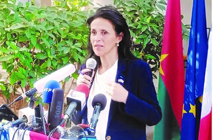 La secrétaire d’Etat français, Zacharopoulou au Burkina Faso : Une Véritable représentante politique (VRP) de Jupiter au pays de IB