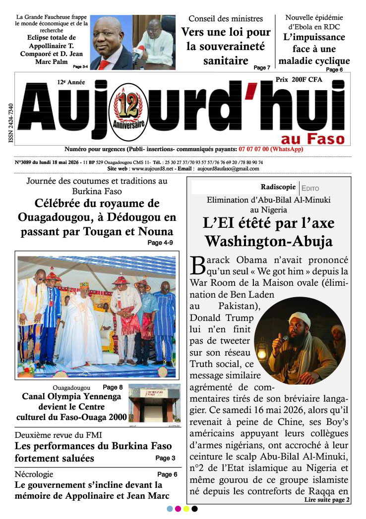 A la Une