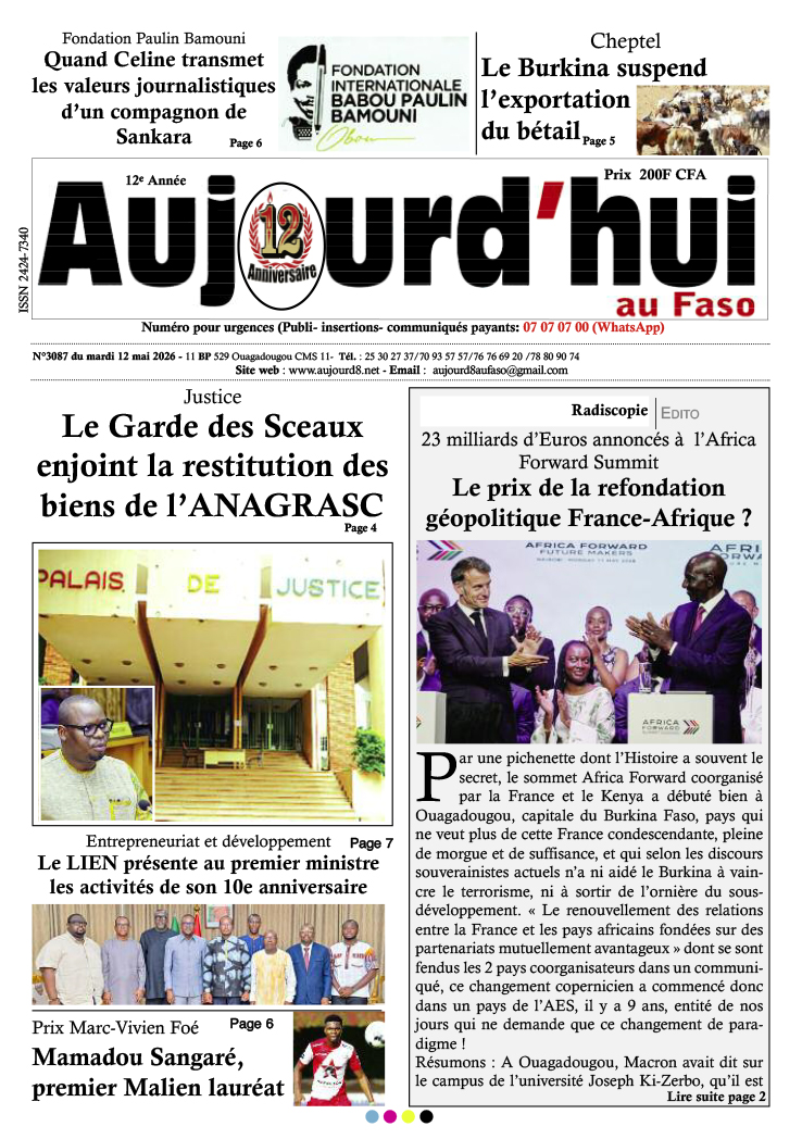 A la Une